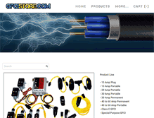 Tablet Screenshot of gfcistore.com